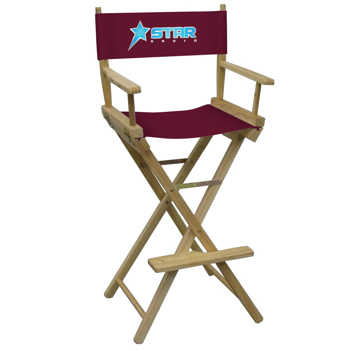 Director Chair Bar Height (Full-Color Thermal Imprint)