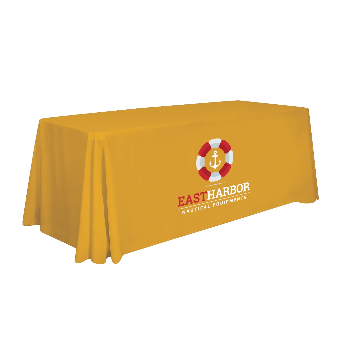 6' Stain-Resistant Table Cover - Full-Color Front
