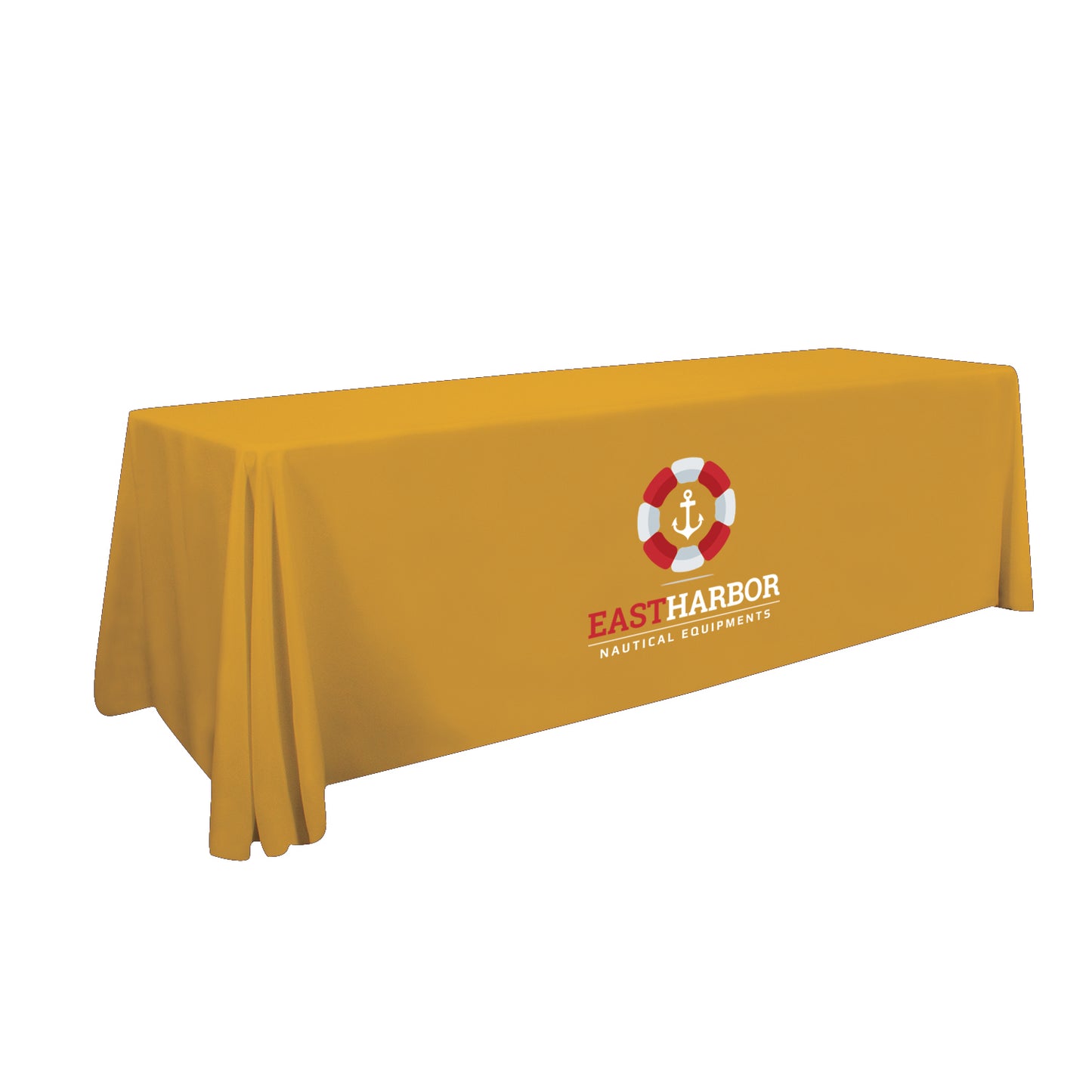 8' Stain-Resistant Table Cover - Full-Color Front