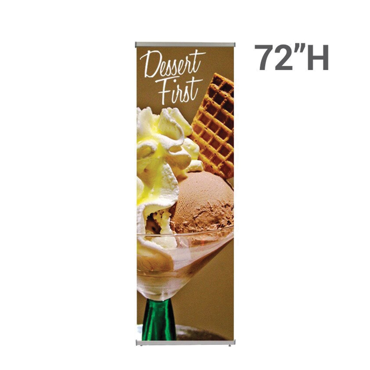 L-Banner Stand - 24" x 72" Replacement Graphic