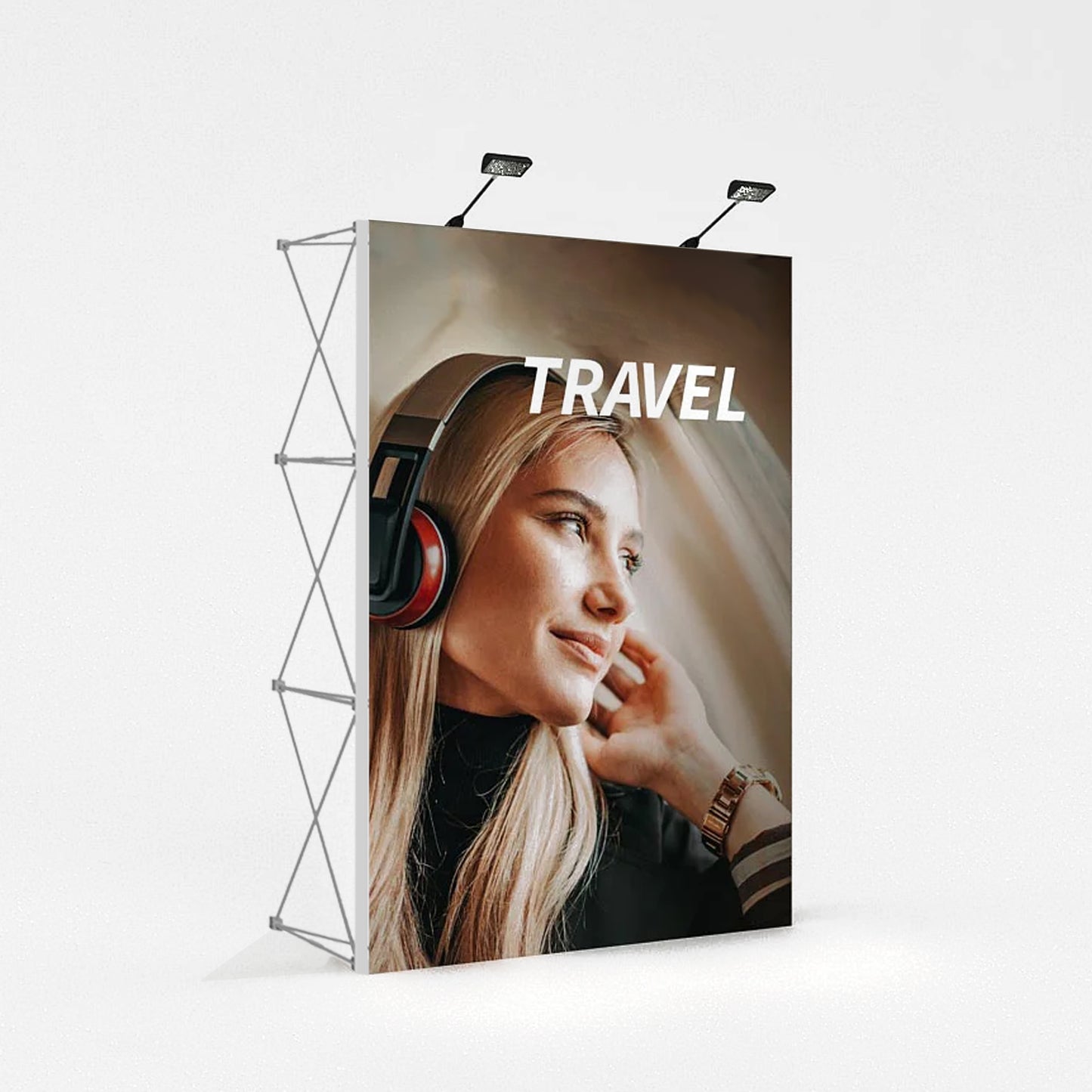 OneFabric 5ft Pop-Up Straight Display