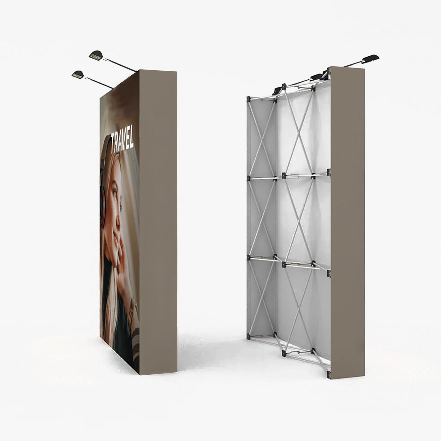 OneFabric 5ft Pop-Up Straight Display