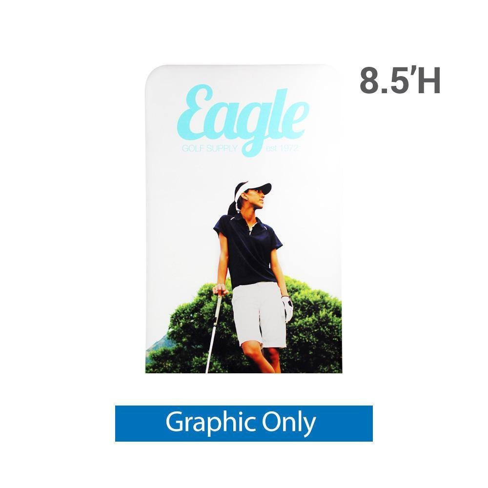 EZ Extend - Double-Sided Fabric Display - 4' Wide x 8.5' High - Replacement Graphic