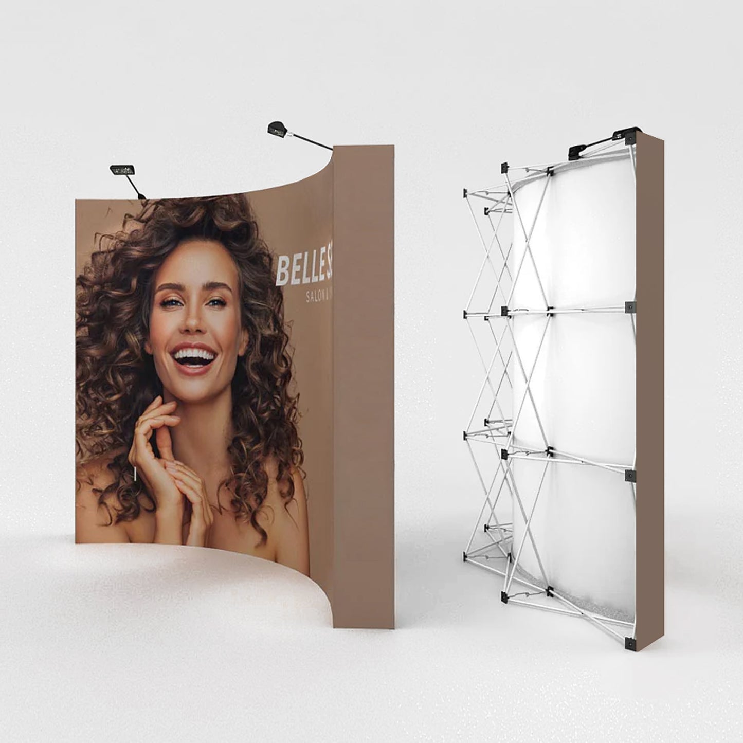 OneFabric 10ft Pop-Up Curved Display