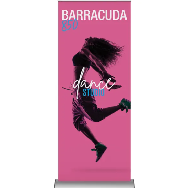 Barracuda 850 Banner Stand - 33.5"W - Replacement Graphic