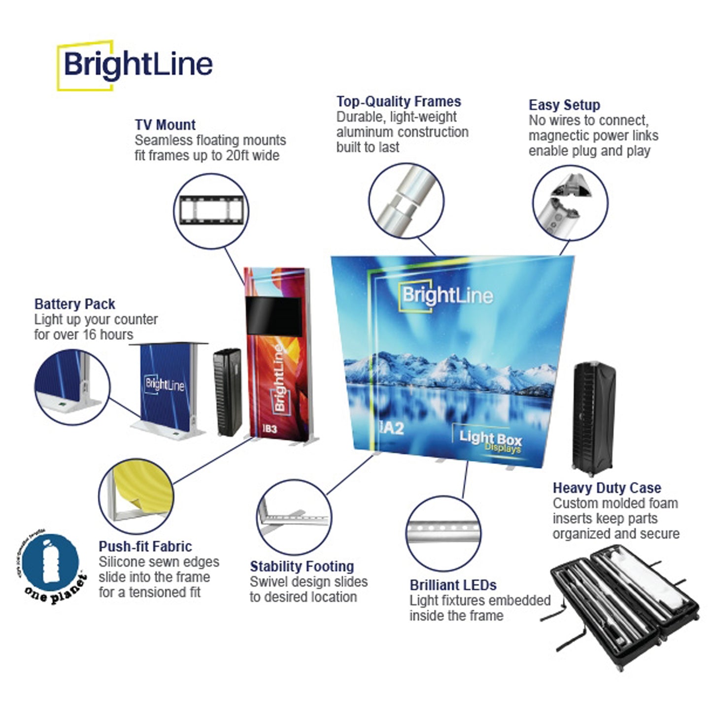 Brightline Banner 89"(H) x 39"(W)
