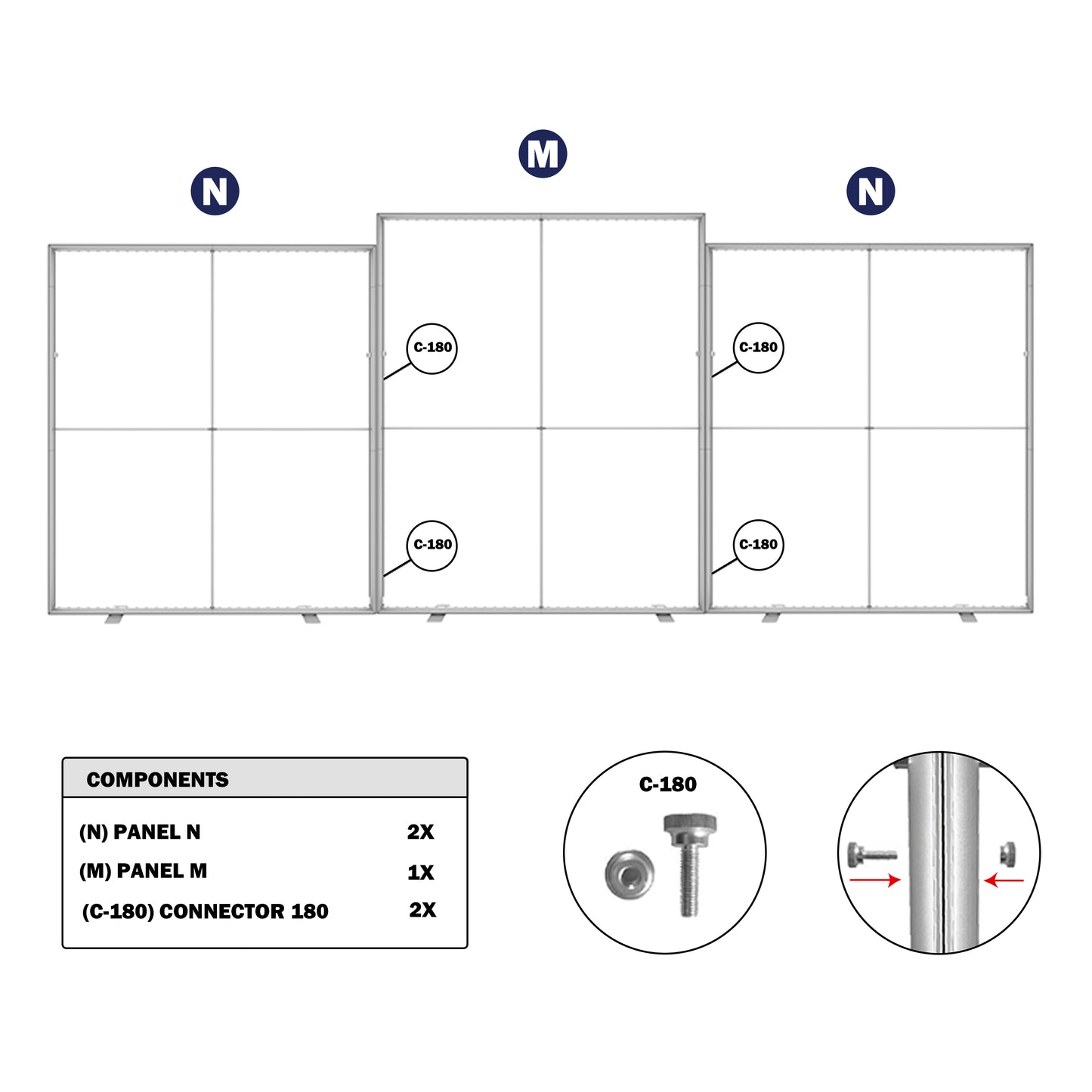 BrightLine 20ft NMN Kit