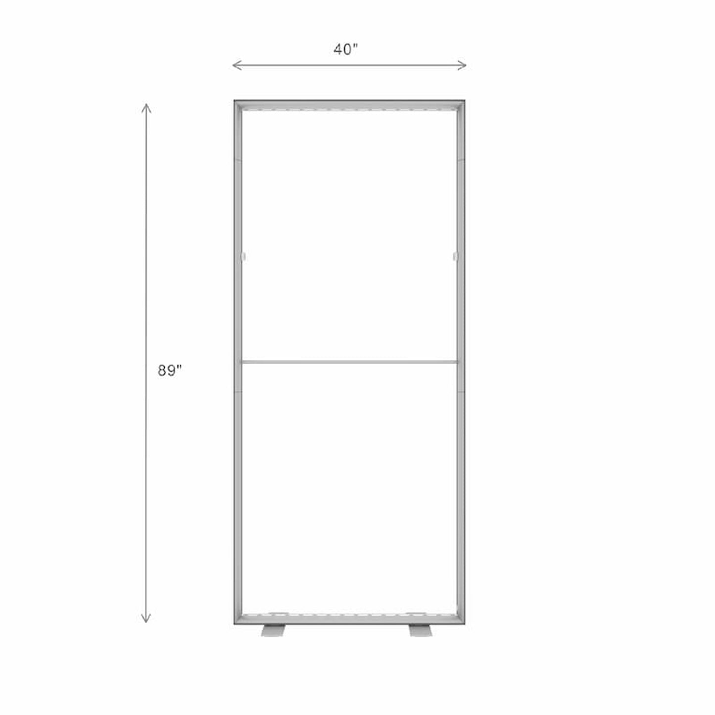 Brightline Banner 89"(H) x 39"(W)