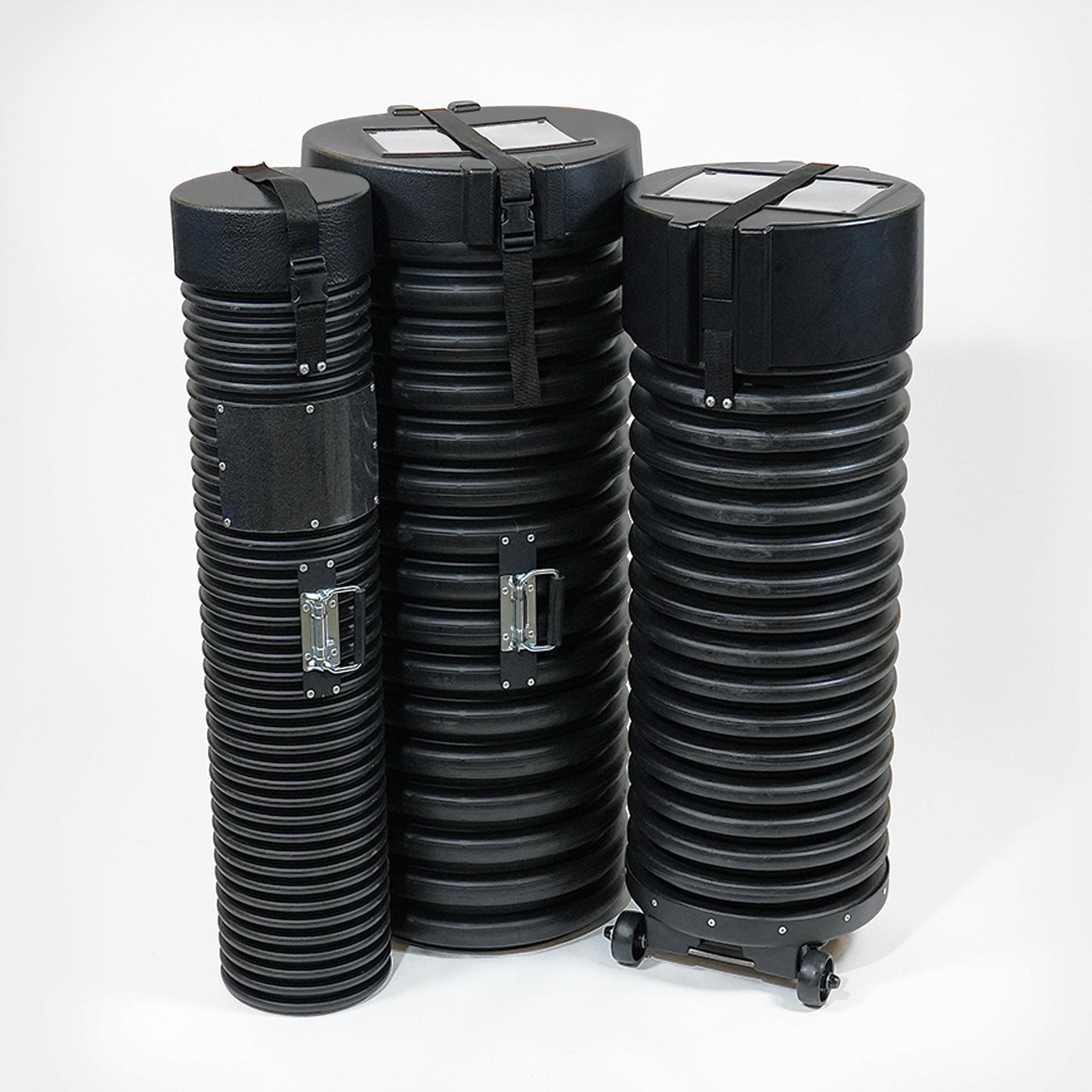 Tank Tube Durable Ribbed Construction Case with Wheels