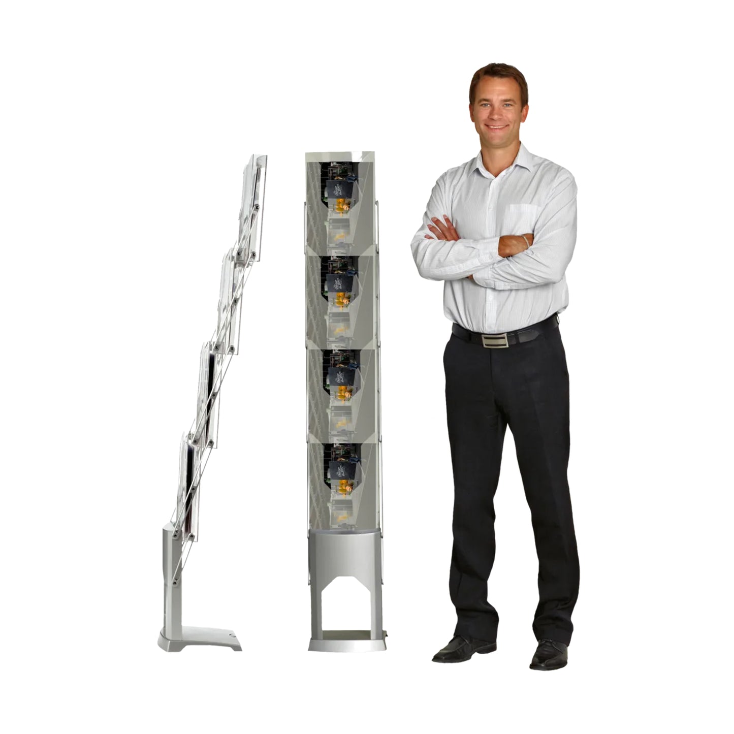 Expolinc 4-Pocket Brochure Stand