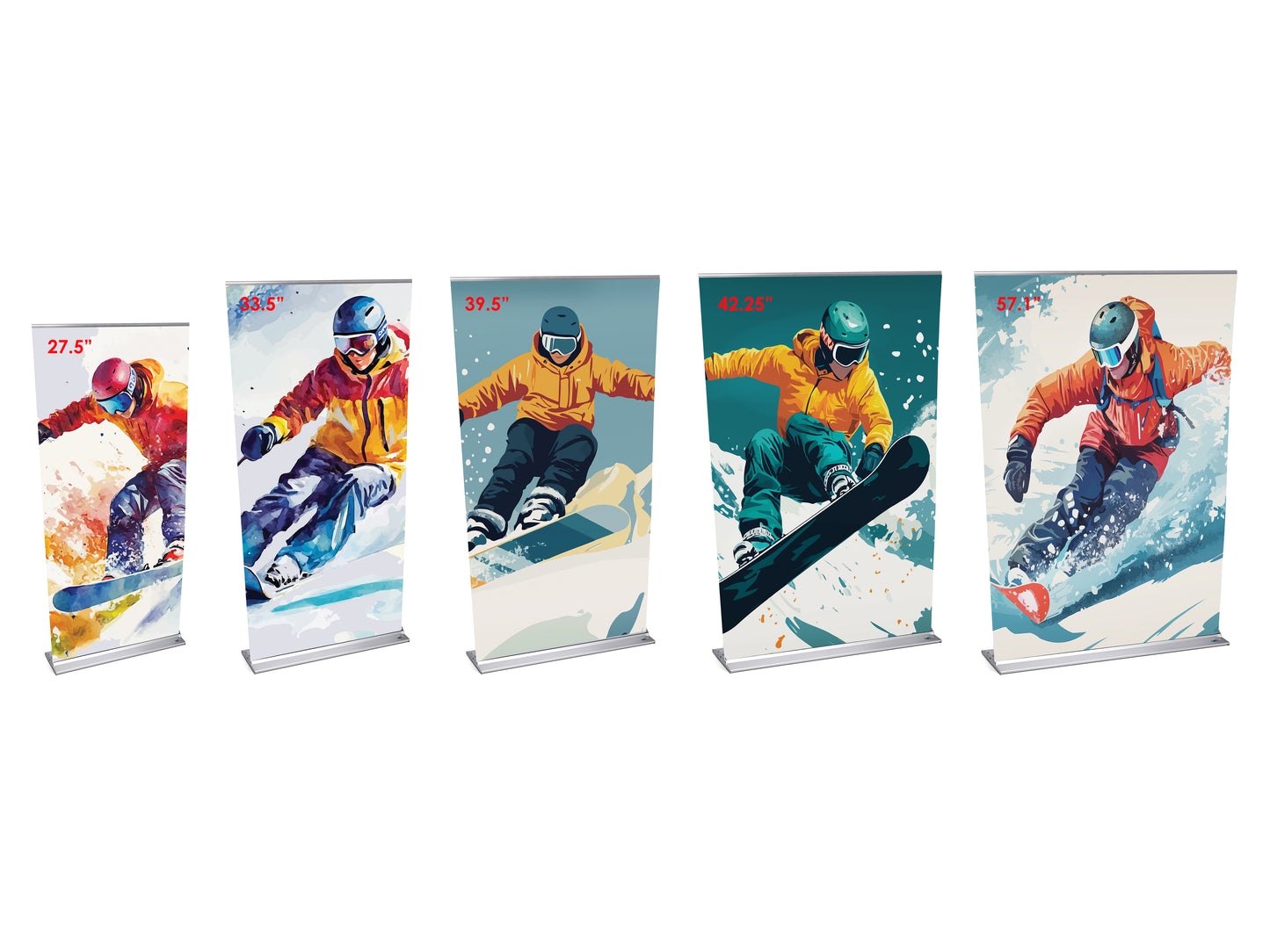 Expolinc Classic Roll Up Banner Stand - 33.5" W