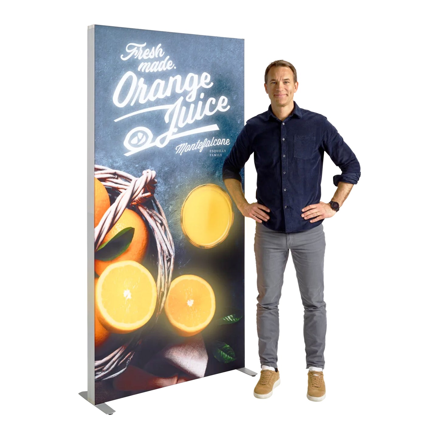 Expolinc Light Frame Mini Single-sided, SEG Replacement Graphic - 39"W x 78"H