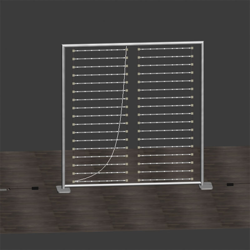 5ft Wave Tube Dynamic Flow Motion Display