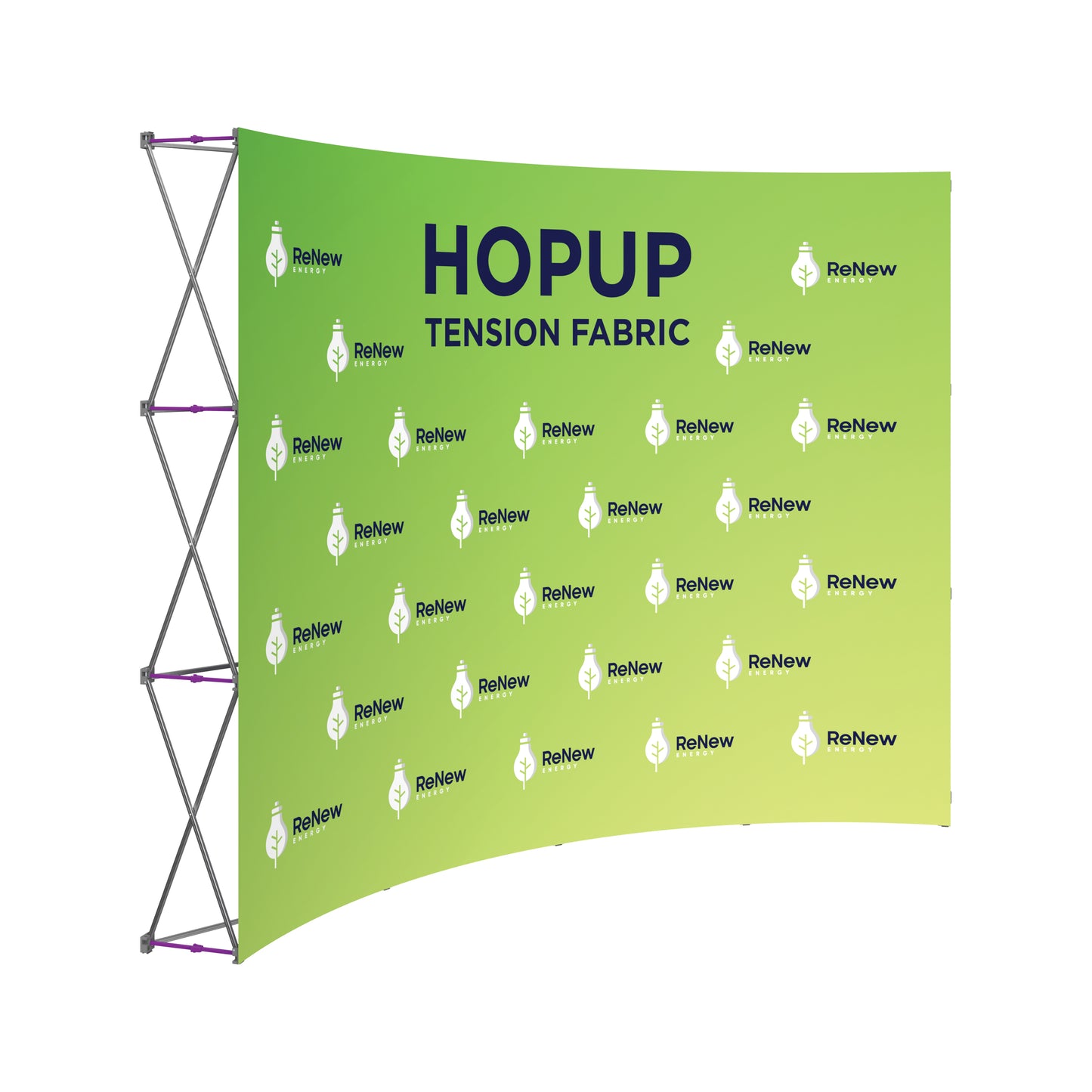 HopUp Curved 10ft Display
