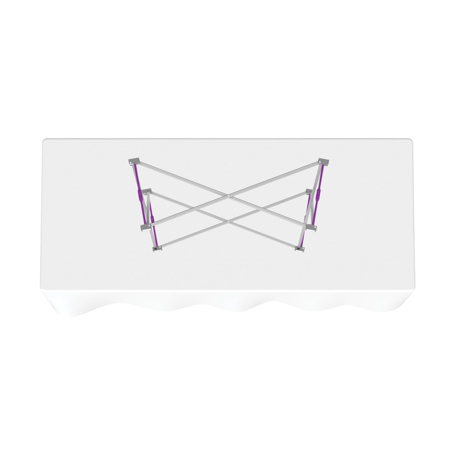 HopUp Straight 2.5ft Tabletop Display