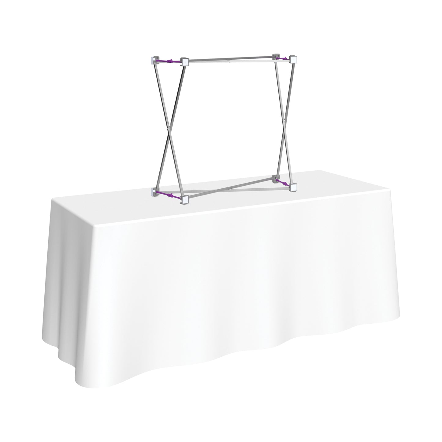 HopUp Straight 2.5ft Tabletop Display