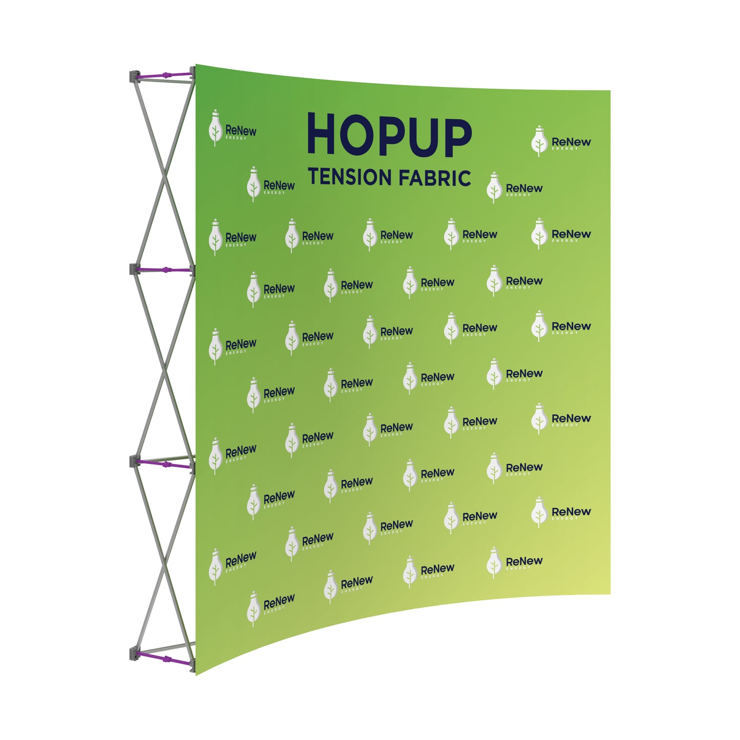 HopUp Curved 7.5ft Display