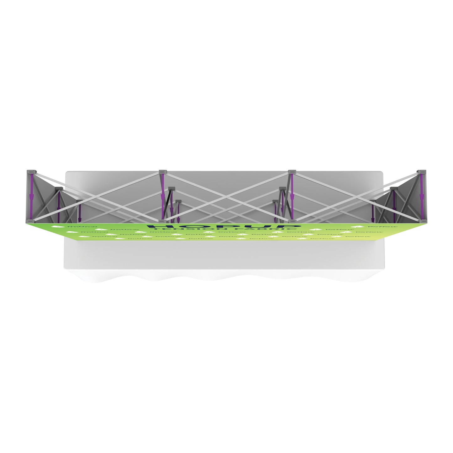 HopUp Straight 7.5ft Tabletop Display