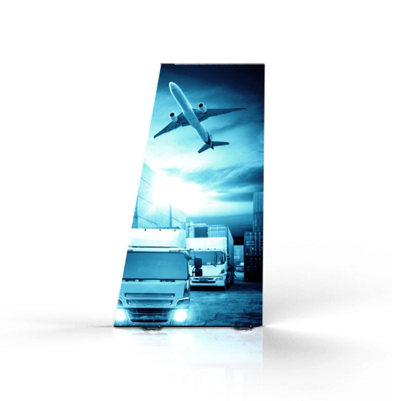 Graphic Replacement Angled Freestanding Light Box 55" X 96"
