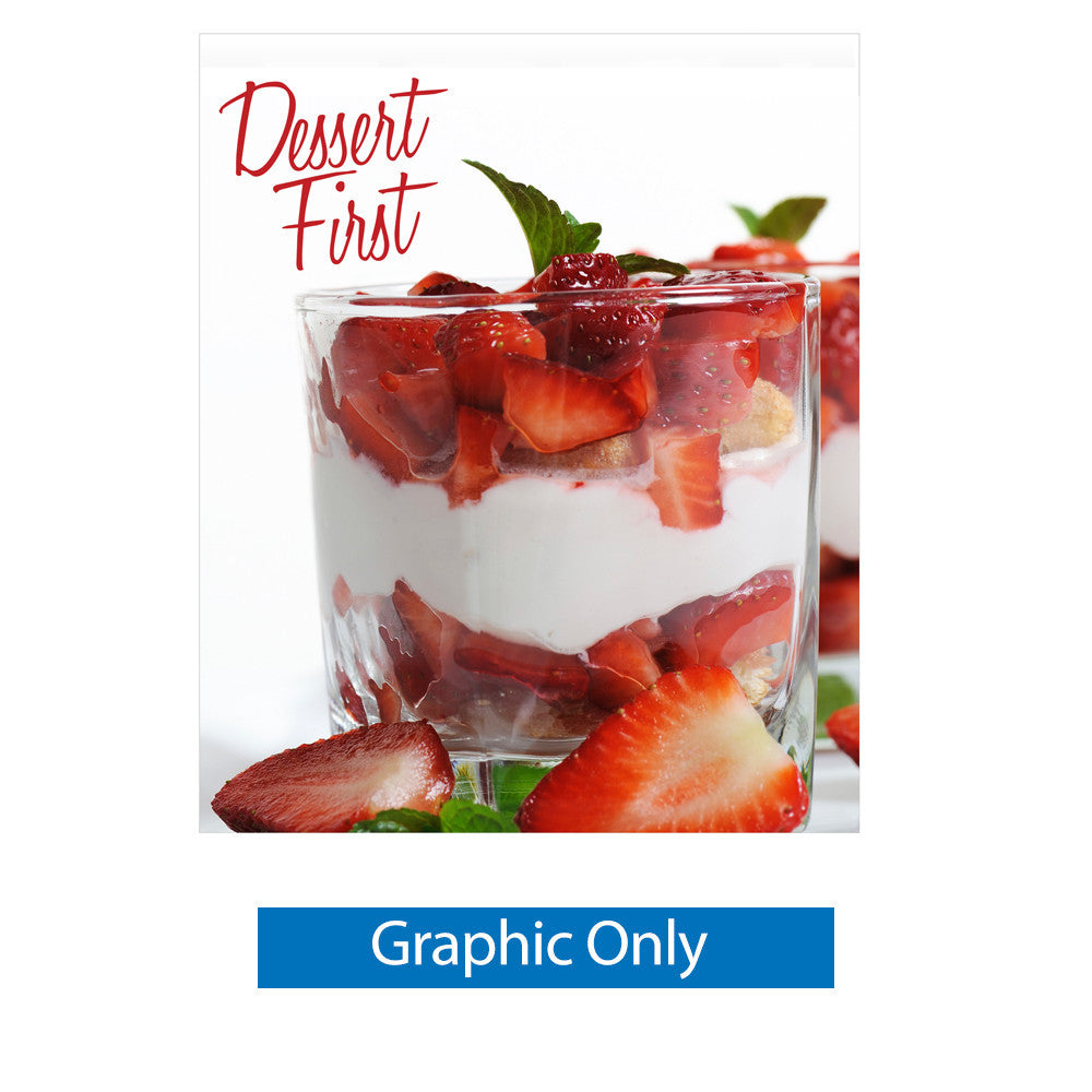 Mini-Slider Banner 5 x 8 ft. - Replacement Graphic