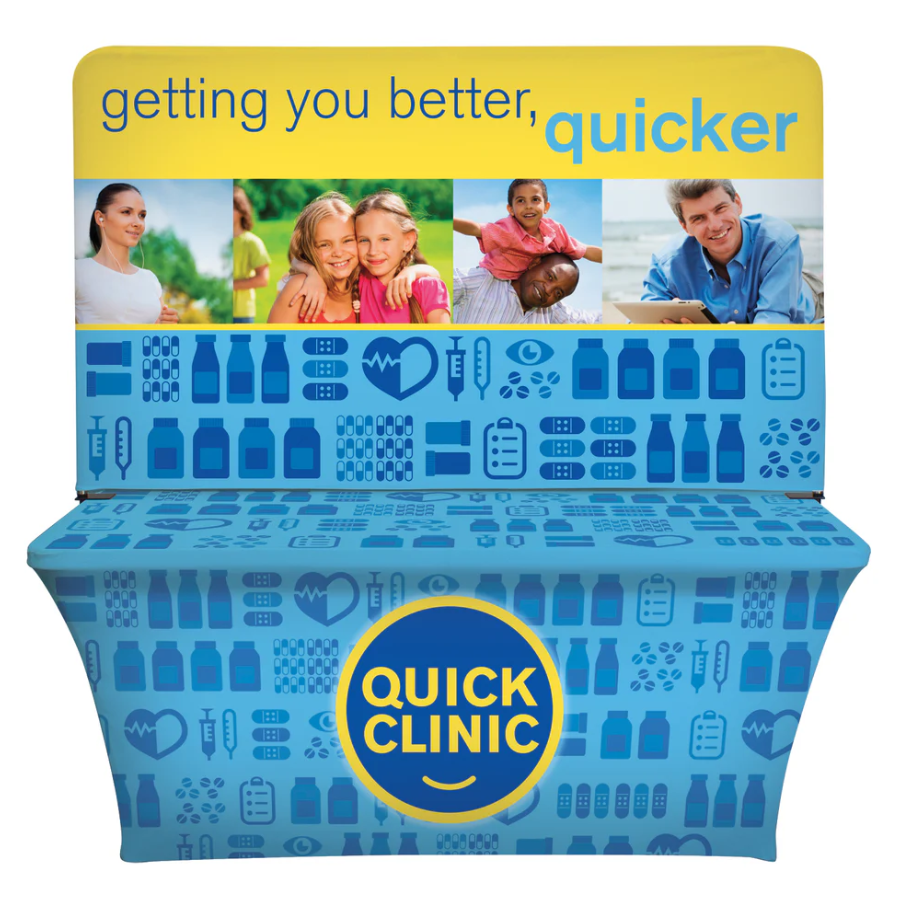 Perch 6 Table Banner Medium - Replacement Graphic