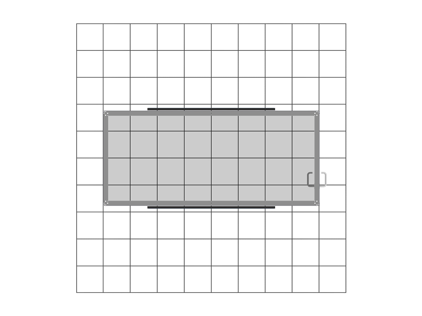 HoloFrame 16ft x 10ft Tower Storage Room TV