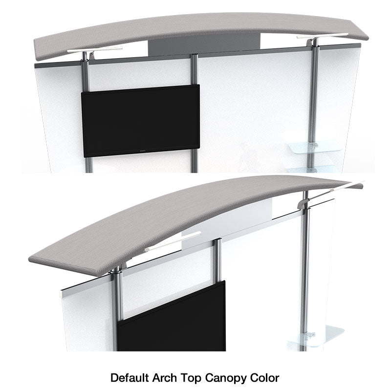 10ft Timberline™ Modular Display w/ Arch Top & Fabric Sides