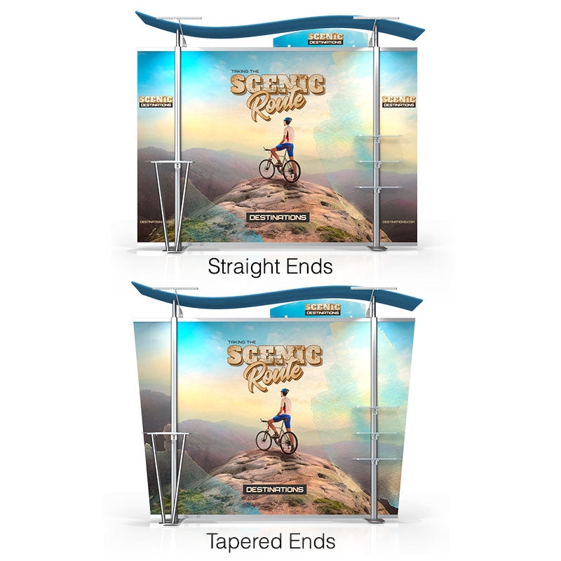 10ft Timberline™ Monitor Display with Straight Sides