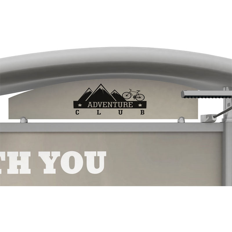10ft Timberline™ Monitor Display with Straight Sides