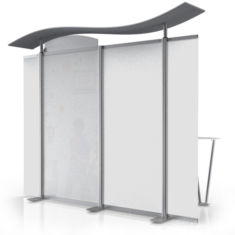 10ft Timberline™ Monitor Display with Closet Storage