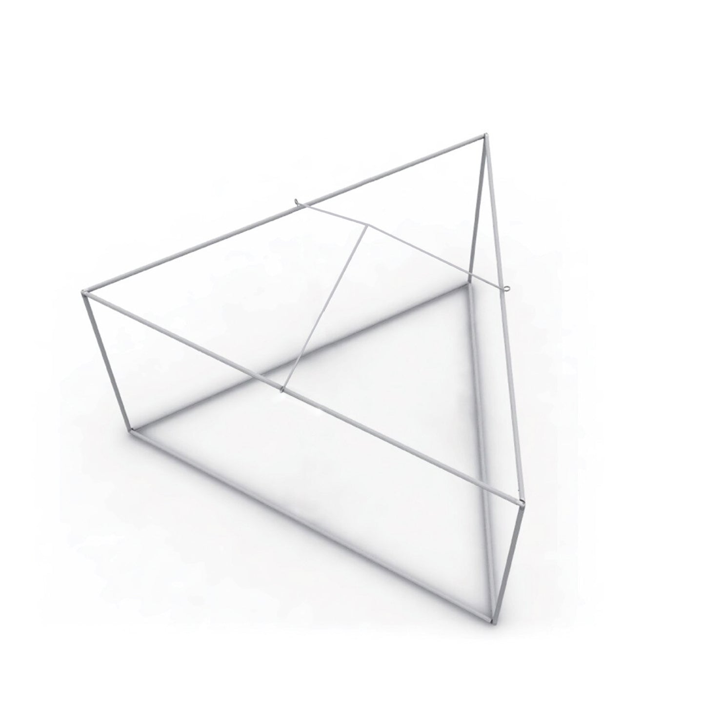 5' Triangle Hanging Sign with Outside Graphic