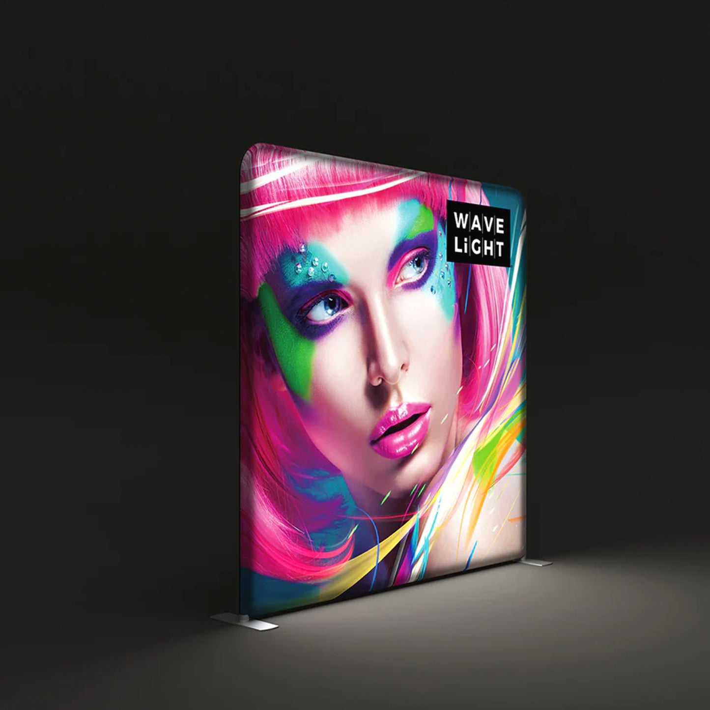 WaveLight Backlit LED Portable Display - 8ft