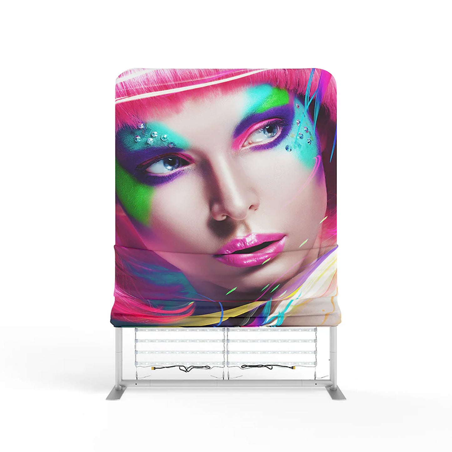WaveLight Backlit LED Portable Display - 8ft