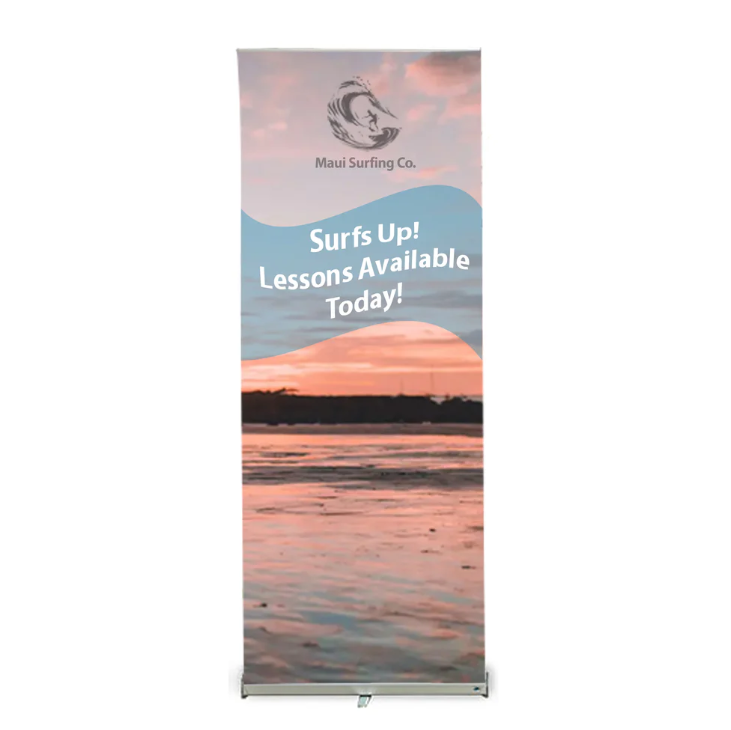 ZRoll Up Banner Stand 33.5" Replacement Graphic