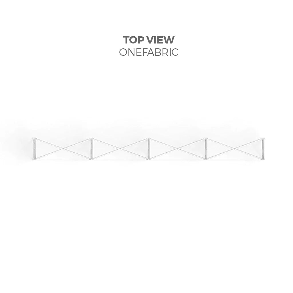OneFabric 10ft Pop-Up Straight Display