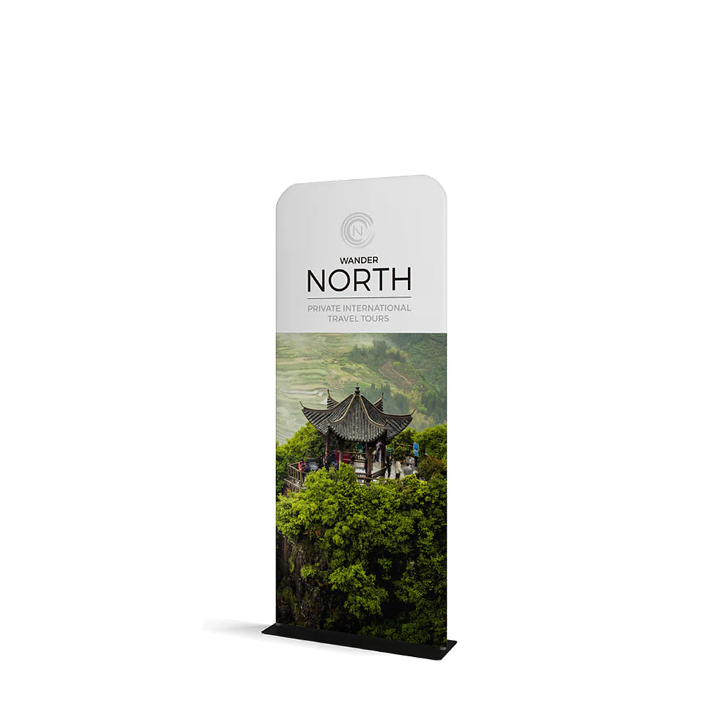Double-Sided Fabric Display - 36" W
