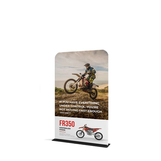 Double-Sided Fabric Display - 48" W