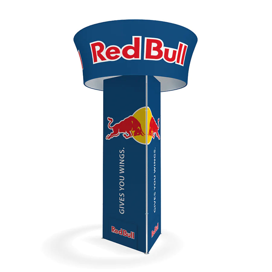 WaveLine Blimp Traingle Tower with Tapered Circle Sign