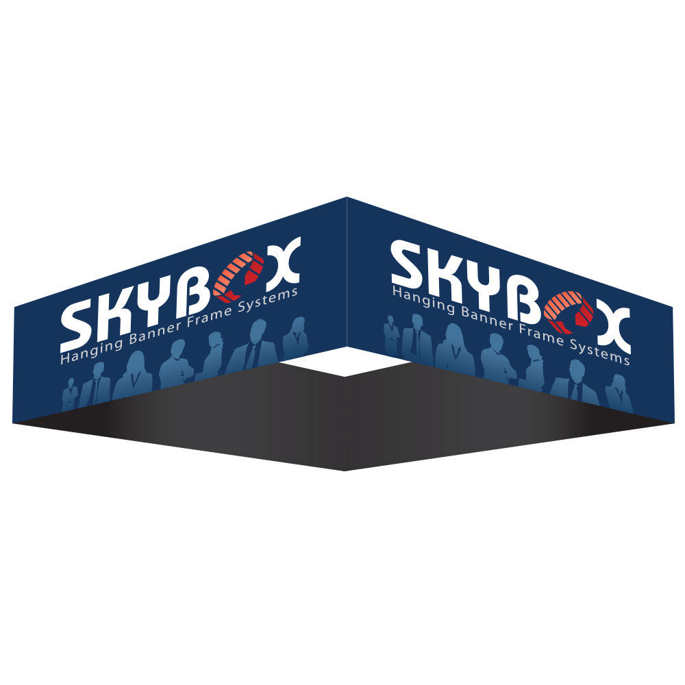 20 Ft. Square 48 In. Hanging Banner with Outside Graphic