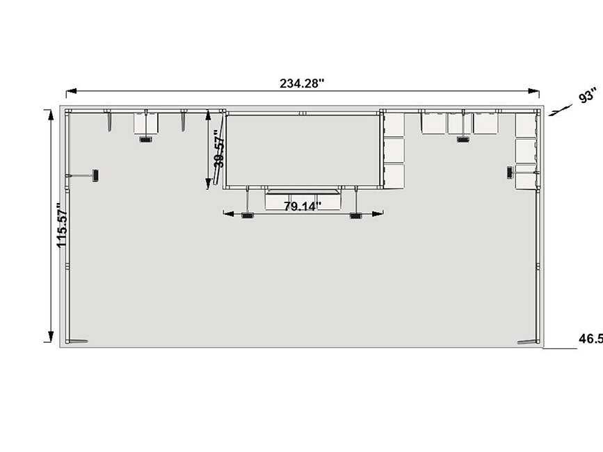 H-Line Modular 10ft x 20ft h20-06