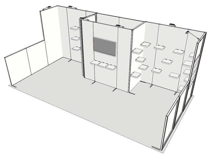 H-Line Modular 10ft x 20ft h20-06