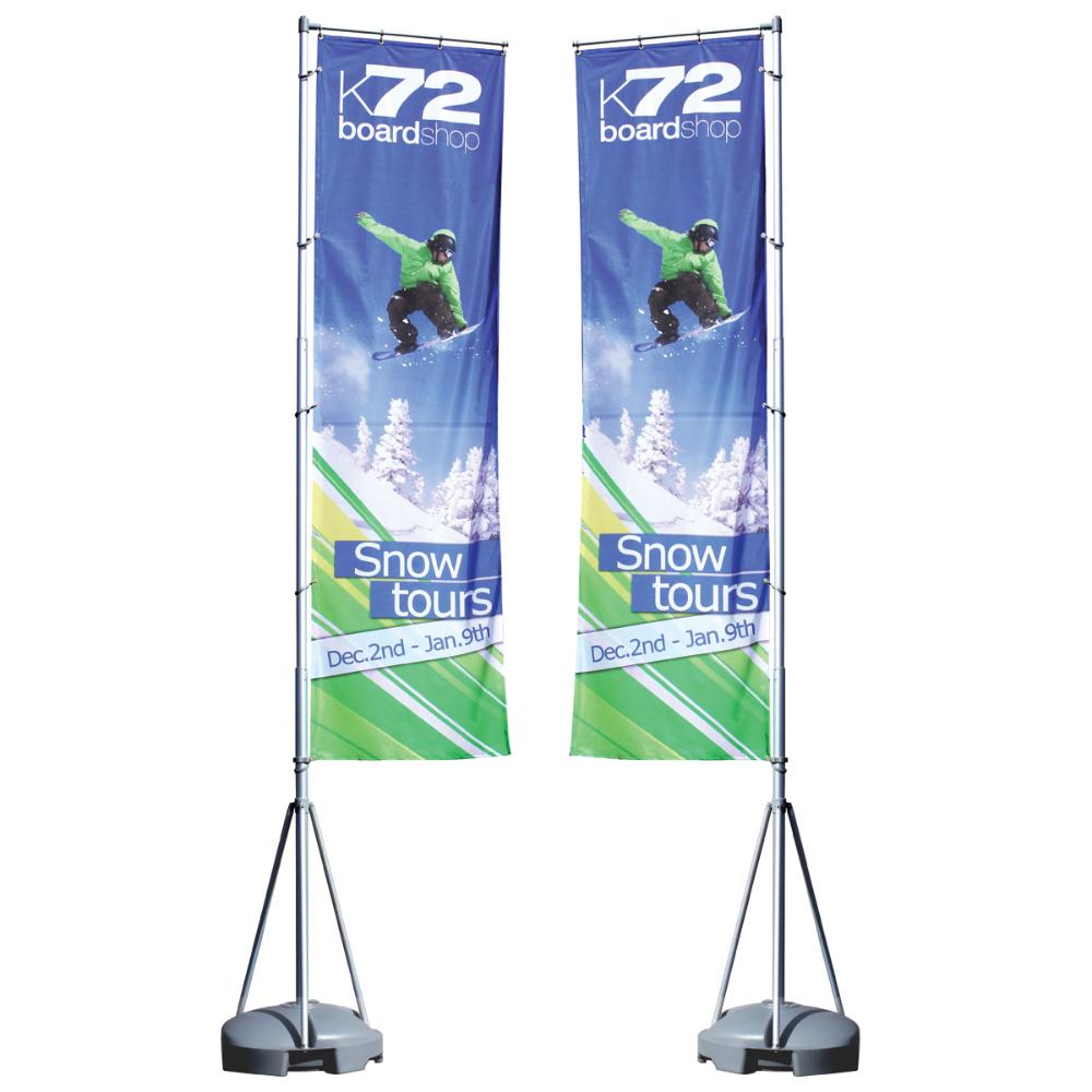 Mondo Flagpole 13 Ft. Double-Sided