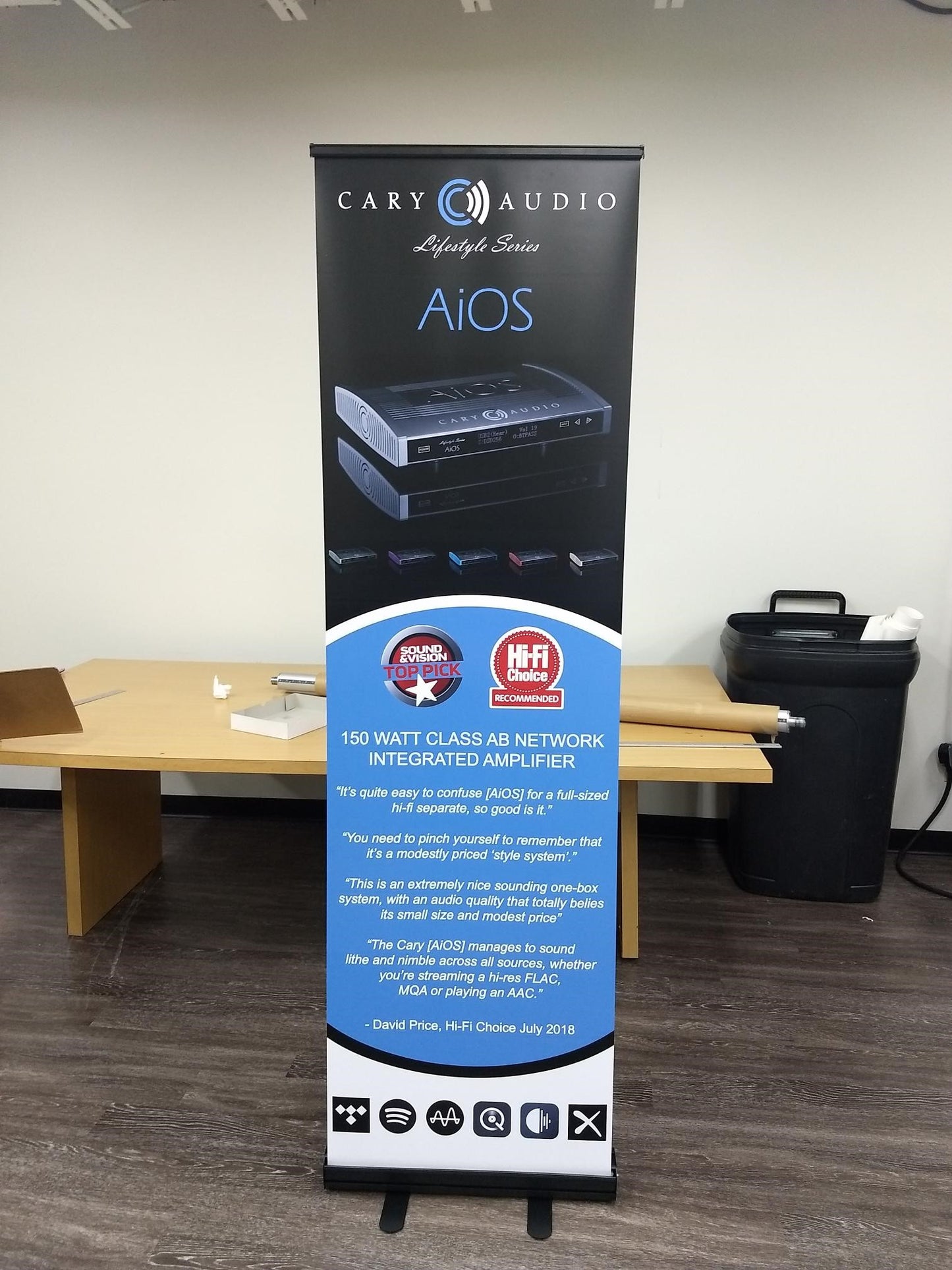 StandZilla SKINNY Retractable Banner Stand