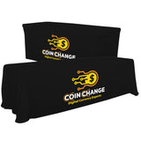 6'/8' Convertible Table Throw (Full-Color Imprint, Front Only)