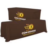6'/8' Convertible Table Throw (Full-Color Imprint, Front Only)