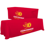 6'/8' Convertible Table Throw (Full-Color Imprint, Front Only)
