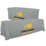 6'/8' Convertible Table Throw (Full-Color Imprint, Front Only)
