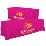 6'/8' Convertible Table Throw (Full-Color Imprint, Front Only)