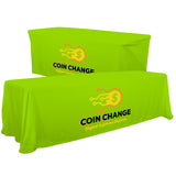 6'/8' Convertible Table Throw (Full-Color Imprint, Front Only)