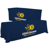 6'/8' Convertible Table Throw (Full-Color Imprint, Front Only)
